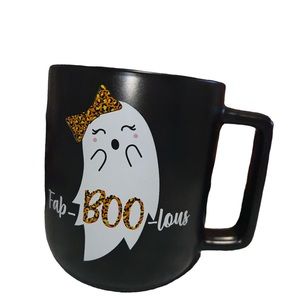 Halloween Ghost Black Mug